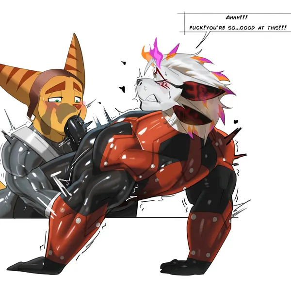 ratchet (ratchet and clank) (ratchet and clank, sony corporation) created by cxcxxcxxxx