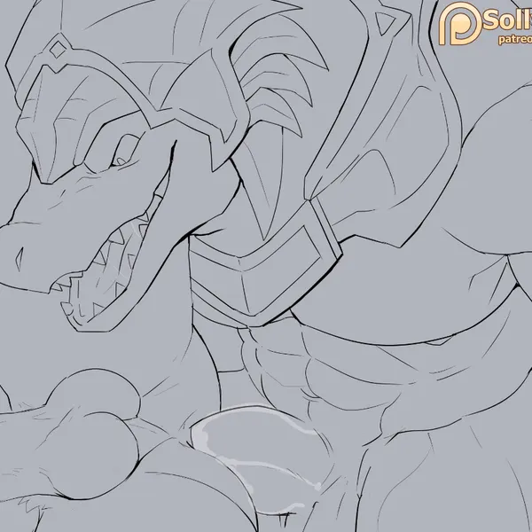 renekton (league of legends, patreon) created by sollyz