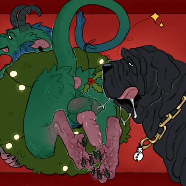 rex (kingmastiff30) (christmas, mythology) created by fernsigillum