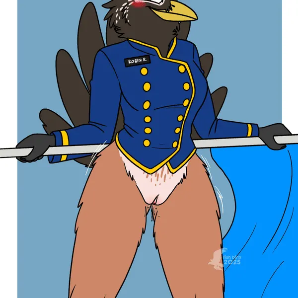 robin (fish birb) created by fish birb