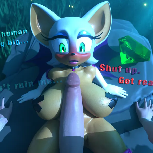 rouge the bat (sega, sonic adventure)