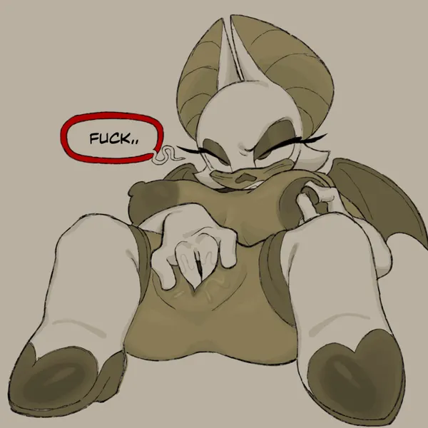 rouge the bat (sega, sonic the hedgehog (series)) created by unholy rigatoni