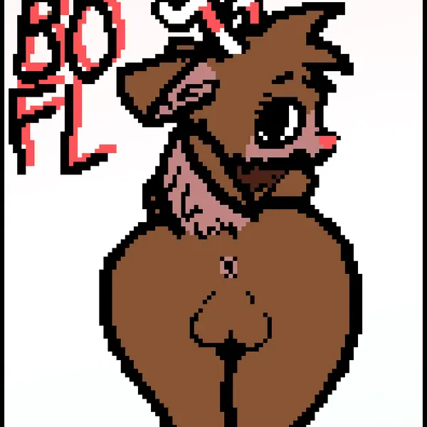 rudie (dandy's world) (blushcrunch studio, dandy's world) created by boochaflare