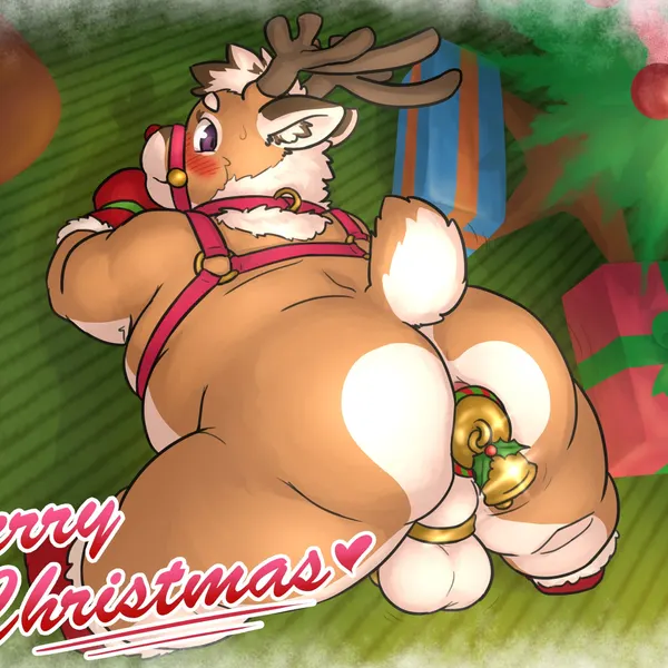 rudolph the red-nosed reindeer (christmas) created by reddo12340