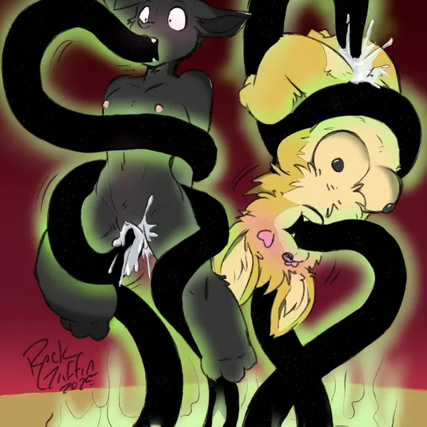 sabrina (housepets!), tarot (housepets!) (housepets!) created by rick griffin, third-party edit