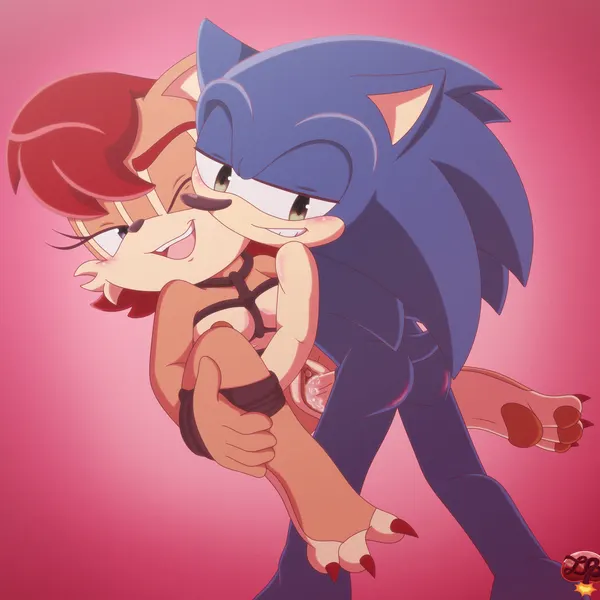 sally acorn, sonic the hedgehog (archie comics, sega) created by ladycherrybomba