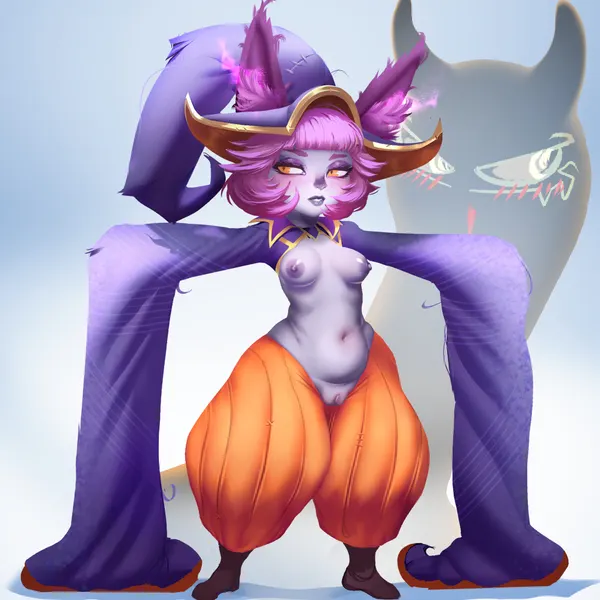 shadow (lol), vex (lol) (league of legends, riot games) created by vestavice