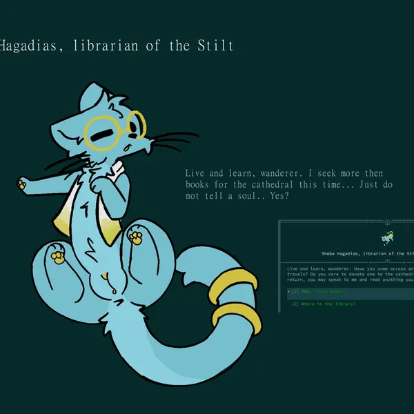 sheba hagadias (caves of qud) created by potayo