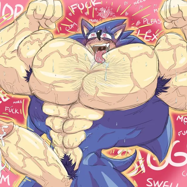 sonic the hedgehog (sega, sonic the hedgehog (series)) created by kandlekidart