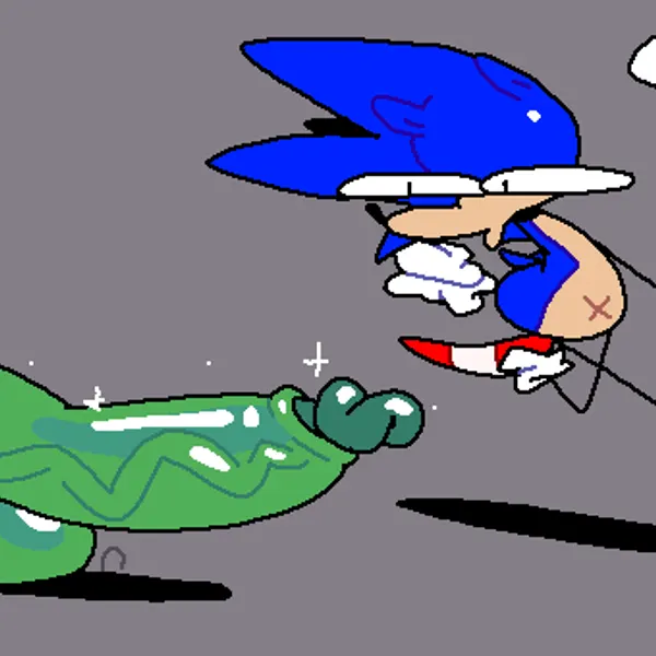 sonic the hedgehog (sega, sonic the hedgehog (series)) created by superiorfox