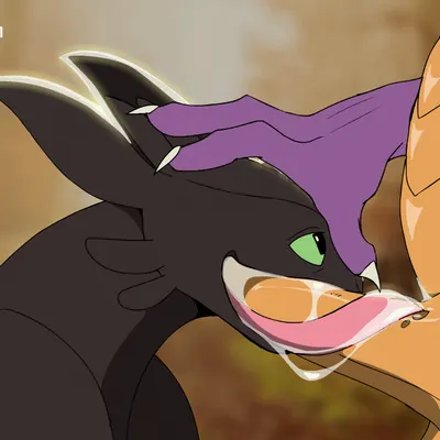 spyro, toothless (activision, dreamworks) created by bikomation