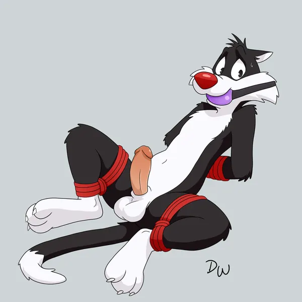 sylvester (looney tunes) (looney tunes, warner brothers) created by darkwolf79