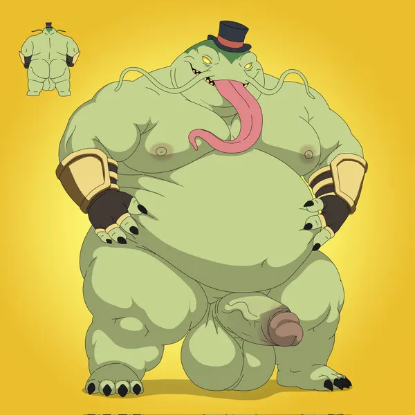 tahm kench (lol) (league of legends, riot games) created by bobbellyboy