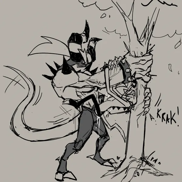 the deadly six, zavok, zazz (asian mythology, east asian mythology) created by spiceskeleton
