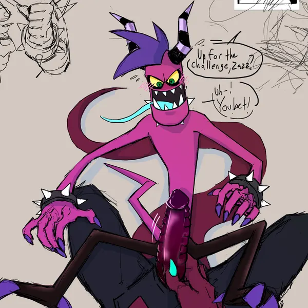 the deadly six, zavok, zazz (asian mythology, east asian mythology) created by spiceskeleton