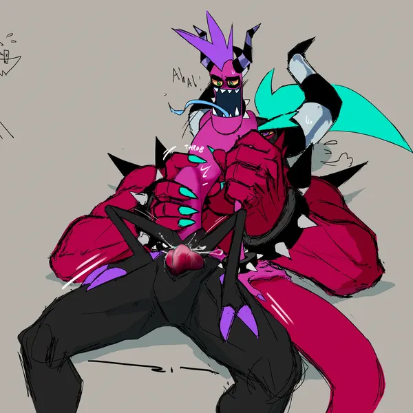 the deadly six, zavok, zazz (sega, sonic the hedgehog (series)) created by spiceskeleton