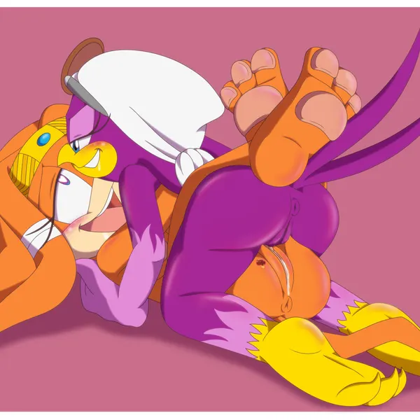tikal the echidna, wave the swallow (sega, sonic adventure) created by ladycherrybomba
