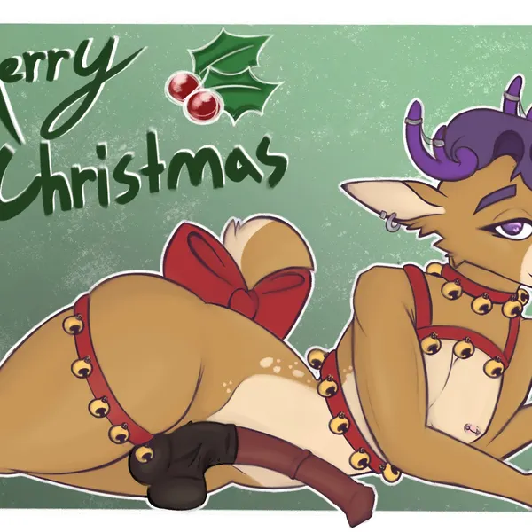 toastii (character) (christmas) created by inkslushee