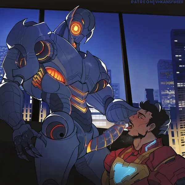tony stark, ultron (marvel, marvel rivals) created by vhkansfweer