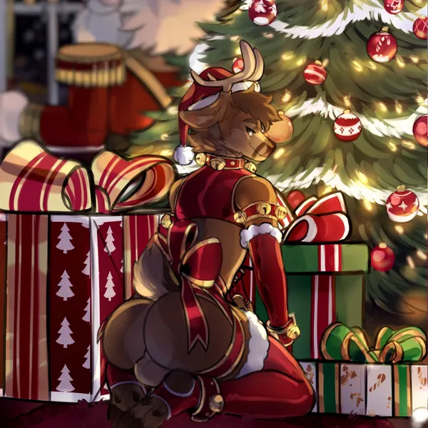tyson wildwood (christmas) created by ryukoeffect