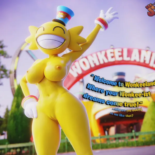 wonkee (fortnite) (epic games, fortnite) created by shachath3d