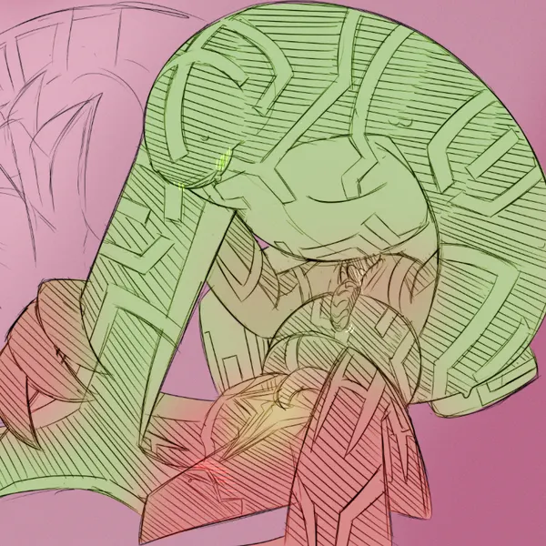 aether (strawberryoverlord), fan character, malware (ben 10) (ben 10, cartoon network) created by strawberryoverlord