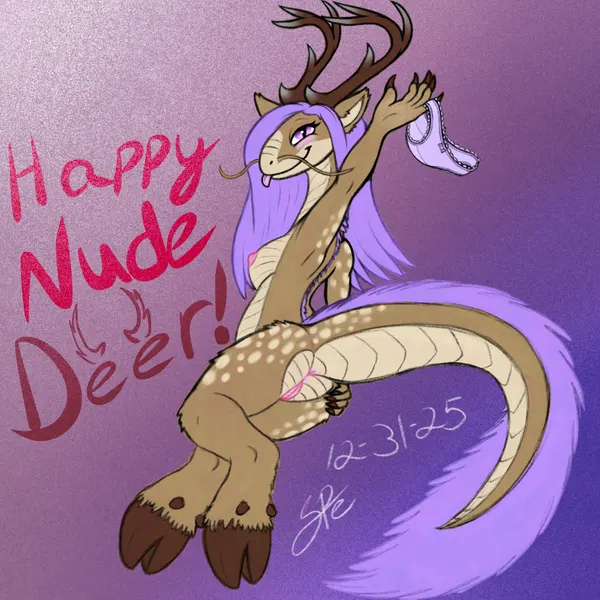alina (spe) (happy nude deer, mythology) created by spe