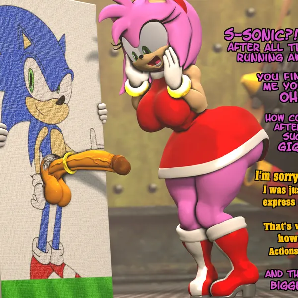 amy rose, miles prower, sonic the hedgehog (sega, sonic the hedgehog (series)) created by sarah dellen