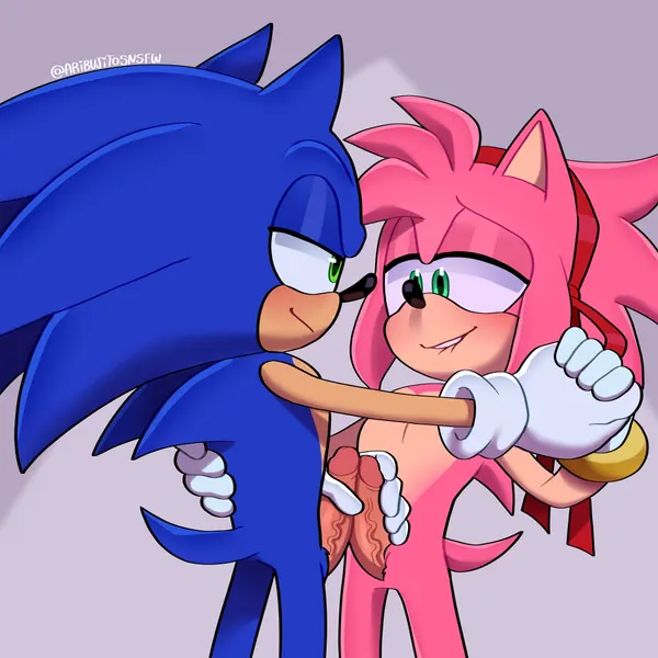 amy rose, sonic the hedgehog (sega, sonic the hedgehog (series)) created by ari dibujitos