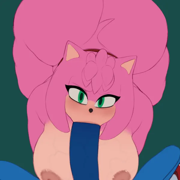 amy rose, sonic the hedgehog (sega, sonic the hedgehog (series)) created by blu rent