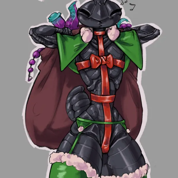ant girl (sun bug) (christmas) created by sun bug
