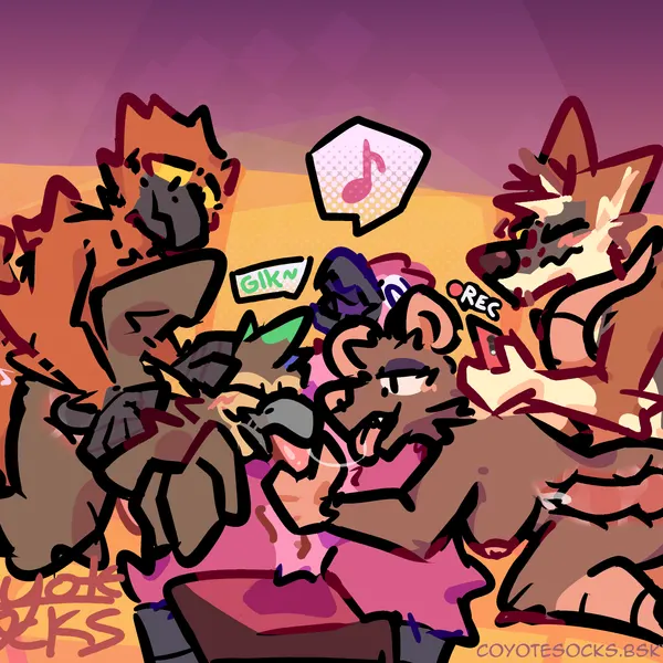 arios (phoenix), demi (coyotesocks), sill (owl) (european mythology, greek mythology) created by coyotesocks