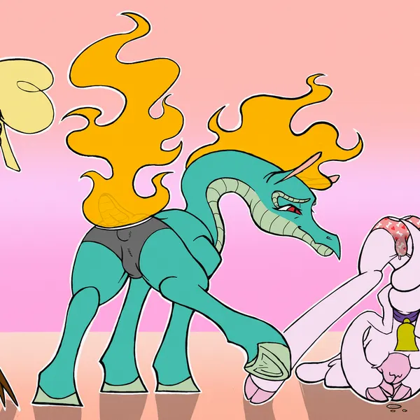 arizona cow (tfh), baihe (tfh), nidra (tfh) (asian mythology, chinese mythology) created by hydrocity
