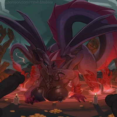 background character, violet (femtoampere) (mythology) created by mrwhitebear