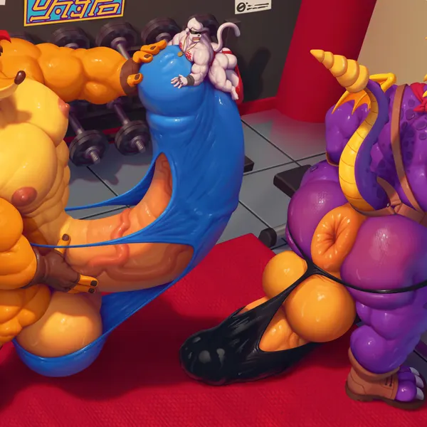 balloonist spyro, crash bandicoot, spyro (activision, bandai namco) created by voidlesky