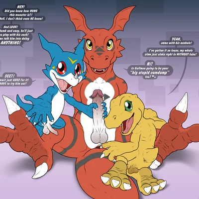 bandai namco, digimon created by dracovar valeford