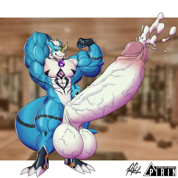 bandai namco, digimon created by pirin-apex, ponyanony