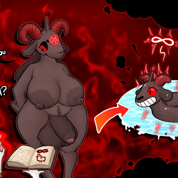 baphomet (deity) created by pincoosh