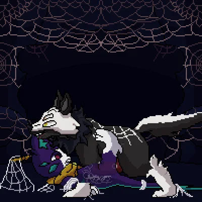 battle principal yuumi, spidog (silphium), yuumi (lol) (league of legends, riot games) created by lawealewd