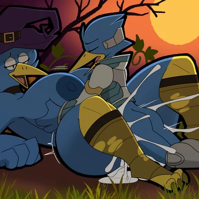 berdly, berdly's mom (deltarune, undertale) created by johnithanial