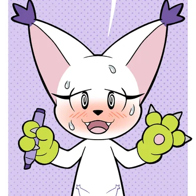 bianc (el senor erizo) (bandai namco, digimon) created by mr harinezumi