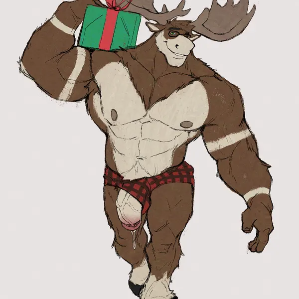 biff the moose created by marius tygo