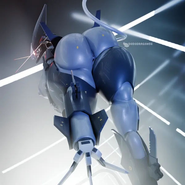 blade wolf (konami, metal gear) created by dododragon56