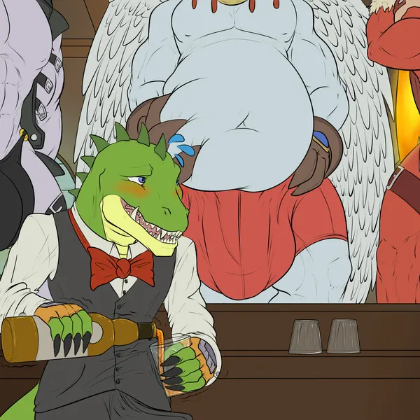 blaze dragon, dandy (legendz), greedo (legendz) (legendz, mythology) created by samagthrav2