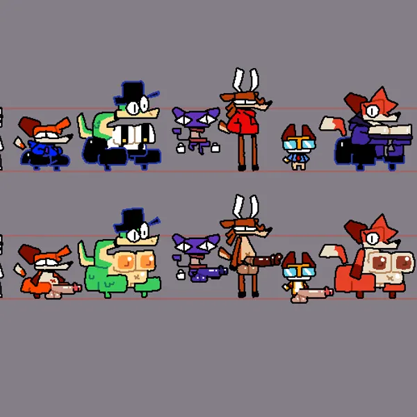 bob (superiorfox), brew dafox (superiorfox), cain (superiorfox) created by superiorfox