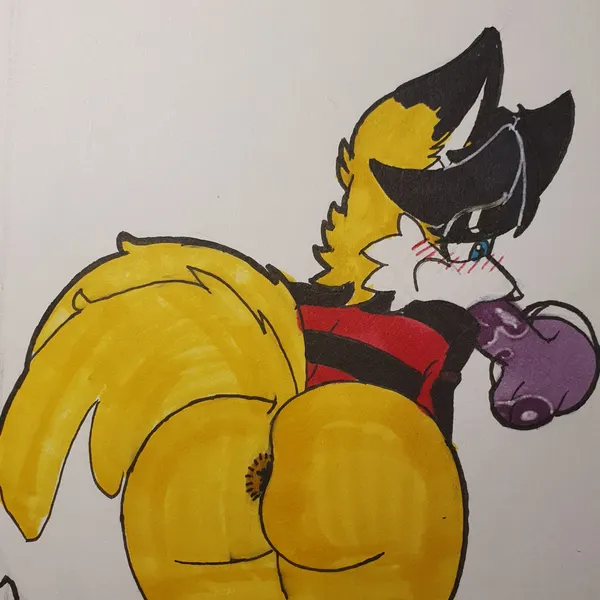 boomer walrus, miles prower (anti-tails) (archie comics, sega) created by justsomeidiotonline