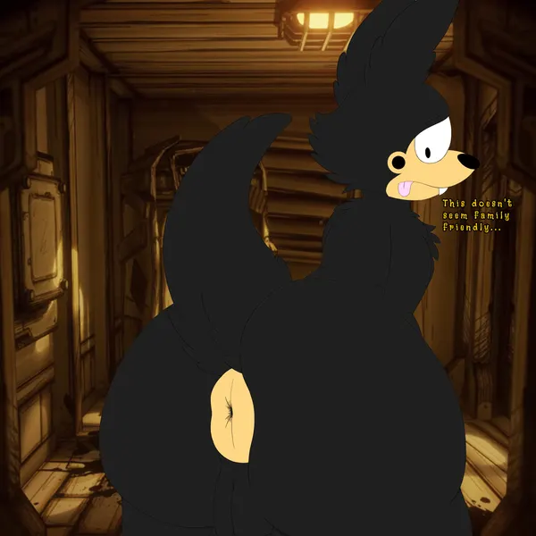boris the friendly wolf (bendy and the ink machine) created by lukeazeroth89