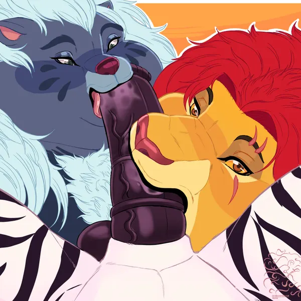 bunga, kion (the lion guard) (disney, the lion guard) created by lionberrymochi