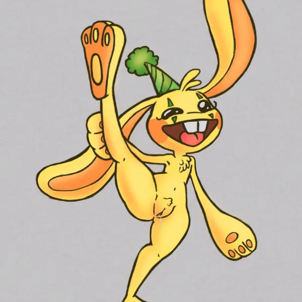 bunzo bunny (mob entertainment, poppy playtime) created by knullox