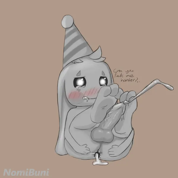 bunzo bunny (mob entertainment, poppy playtime) created by nomibuni